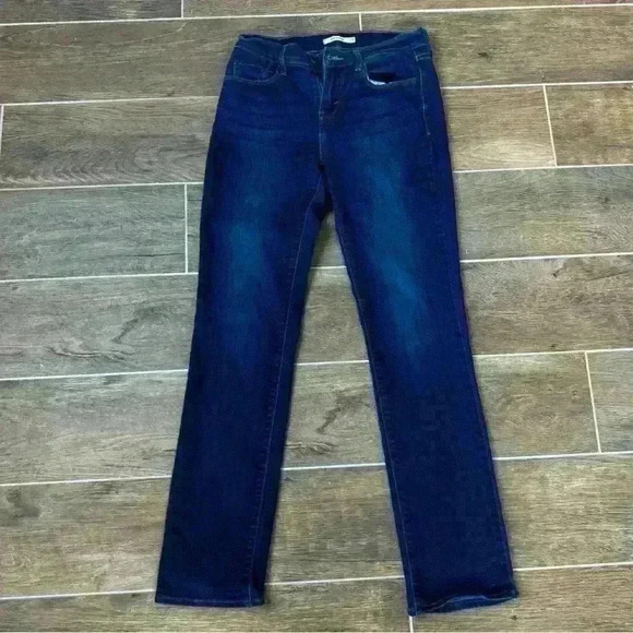 Levi 505 Straight Size 4M W27/ L 32 Denim Jean PC9-15505-0145 western - Picture 1 of 8